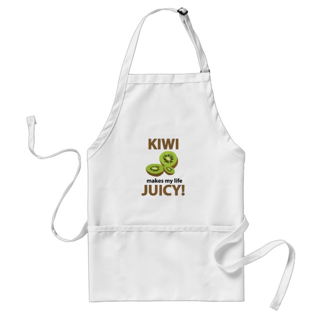 Delantal Amante del kiwi Kiwi  (Frente)