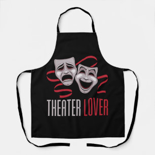 Delantal Amante del Teatro de Comedia y Tragedia