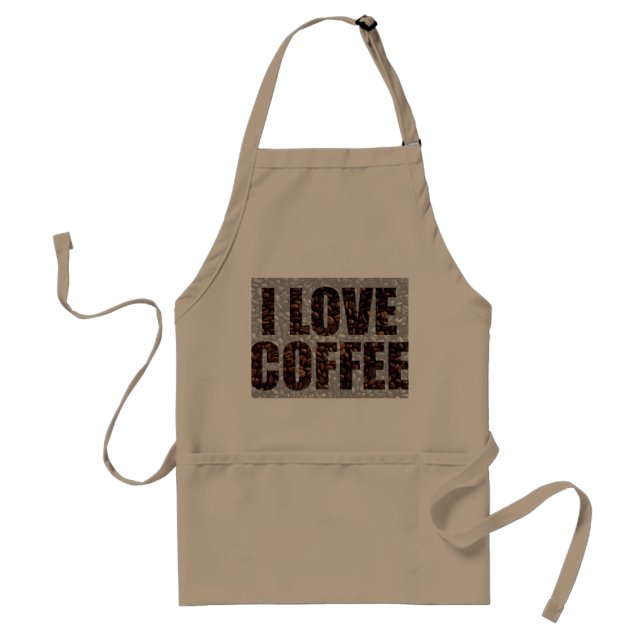 Delantal Amantes del café (Frente)