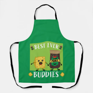 Delantal Amantes Del Queso De Cheddar Y De La Piqueta Britá