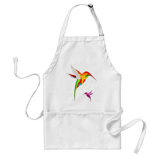 Delantal Amantes Hummingbirds (Frente)