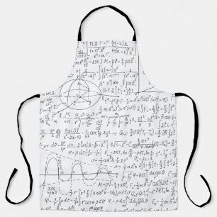 Delantal Amantes matemáticos, fórmula matemática, geek mate