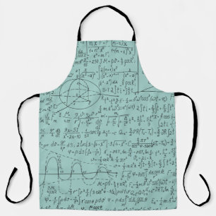 Delantal Amantes matemáticos, fórmula matemática, geek mate