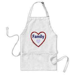 Delantal Amar a mi familia