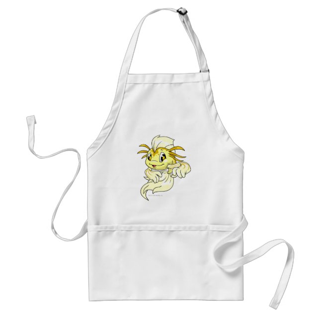Delantal Amarillo de Koi (Frente)