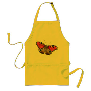 Delantal amarillo mariposa