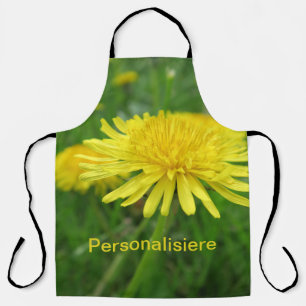 Delantal amarillo, ranúnculo, planta, diente de león, prado