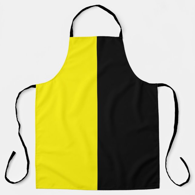 Delantal Amarillo y negro (Anverso)