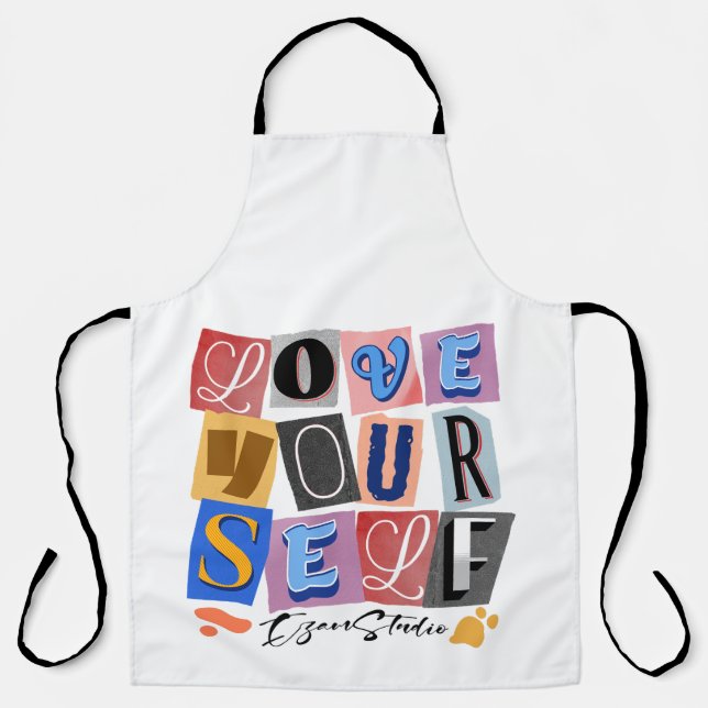 Delantal Amate a ti mismo - Empoderando el diseño moderno (Anverso)