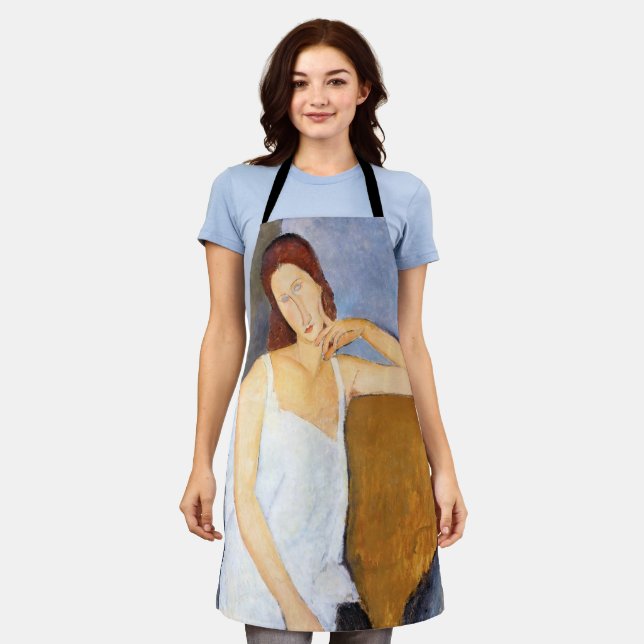 Delantal Amedeo Modigliani - Jeanne Hebuterne (Gastado)