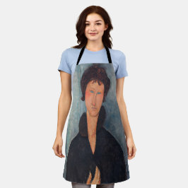 Delantal Amedeo Modigliani - Mujer con ojos azules