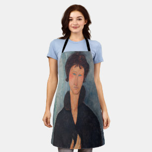 Delantal Amedeo Modigliani - Mujer con ojos azules