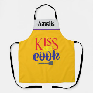 Delantal Amelia besa al cocinero