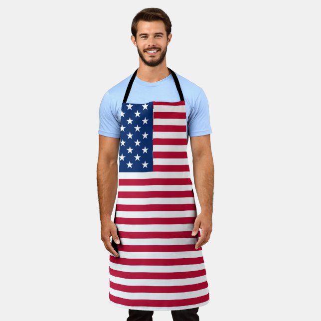 Delantal American Flag Pride Design-76353 (Gastado)