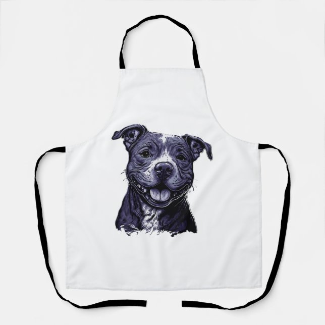 Delantal American Staffordshire Terrier (Anverso)