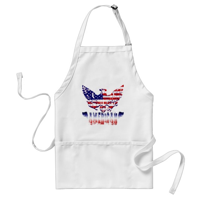 Delantal americano del orgullo (Frente)