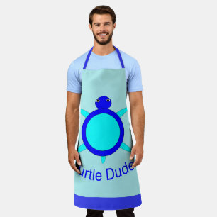 Delantal Amigo de la Turba Azul Brillante