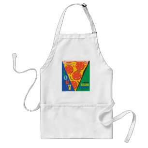 Delantal AMIGOS™   Joey no comparte comida - Pizza Graphic