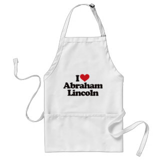 Delantal Amo a Abraham Lincoln