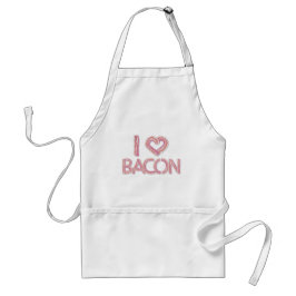 Delantal Amo a Bacon