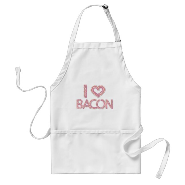 Delantal Amo a Bacon (Frente)
