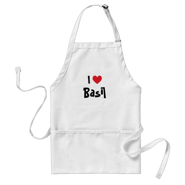 Delantal Amo a Basil (Frente)