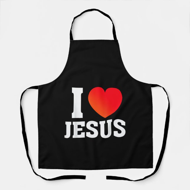 Delantal Amo a Jesús (Anverso)