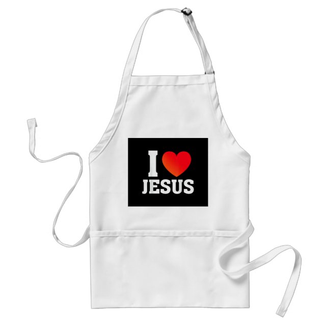 Delantal Amo a Jesús (Frente)