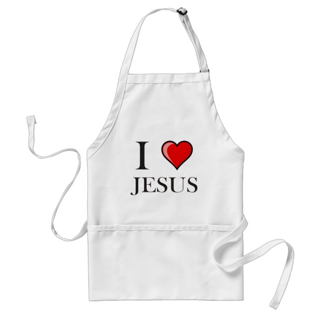 Delantal Amo a Jesús (Frente)