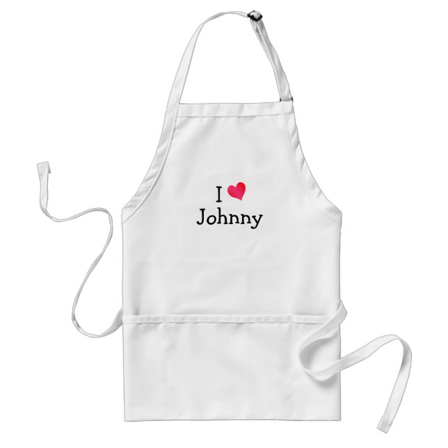 Delantal Amo a Johnny (Frente)
