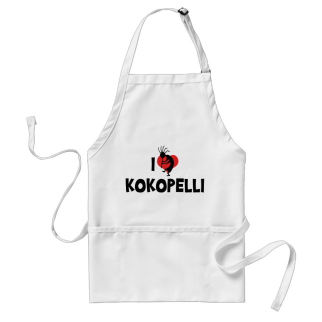Delantal Amo a Kokopelli (Frente)