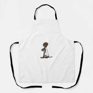 Delantal Amo A Mamá Tattoo Alemán Shorthal Mamá D