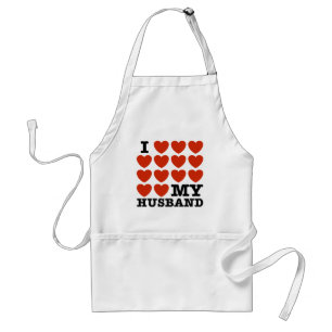 Delantal Amo a mi marido