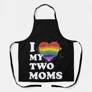 Delantal Amo A Mis Dos Madres
