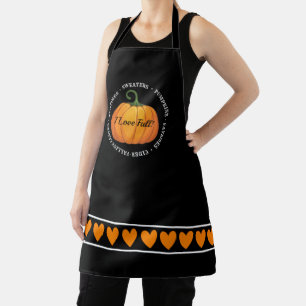 Delantal Amo El Apron De Impresión De Caída