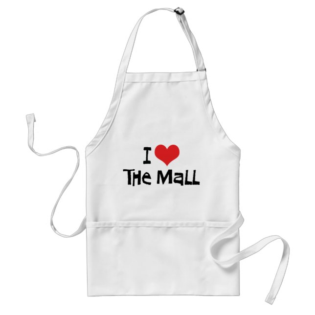 Delantal Amo El Centro Comercial Heart The Mall - Encantado (Frente)