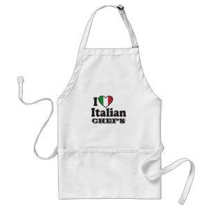 Delantal Amo el italiano, COCINERO