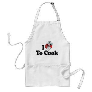 Delantal Amo Heart To Cook - Amante de la cocina Chef Panad