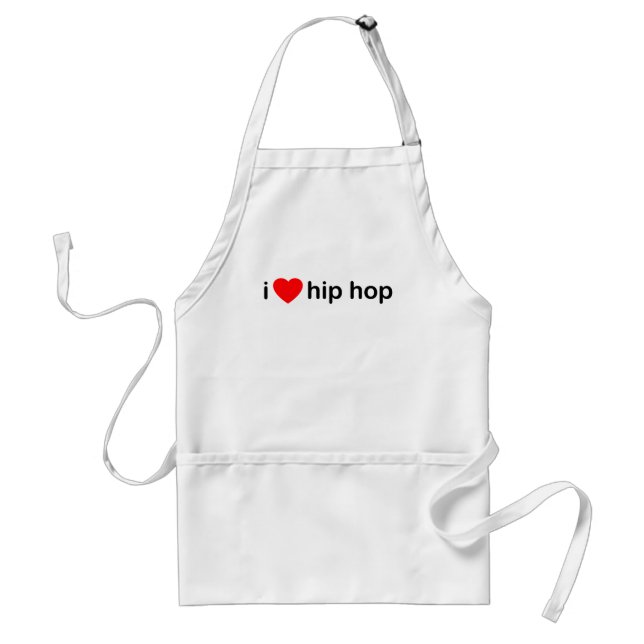 Delantal Amo Hip Hop (Frente)