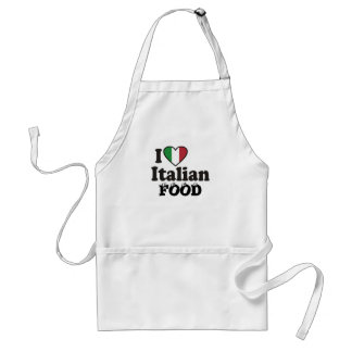 Delantal Amo la COMIDA italiana