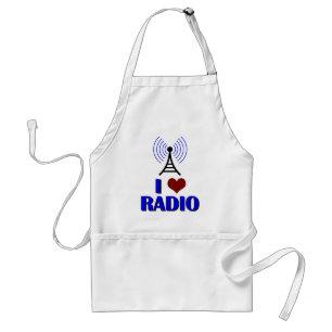 Delantal Amo la Radio