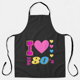 Delantal Amo los 80