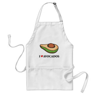 Delantal Amo los aguacates