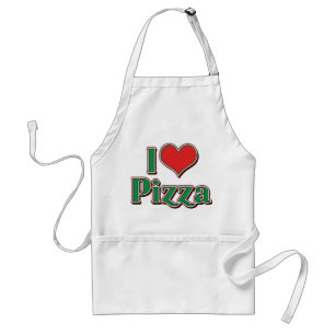 Delantal Amo Pizza Heart