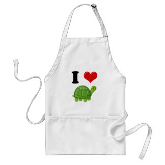Delantal Amo tortugas