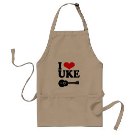 Delantal Amo Uke Ukulele Apron