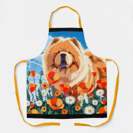 Delantal AMONG THE POPPIES Chow