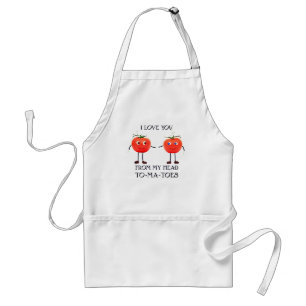 Delantal Amor a los tomates - Apron estándar