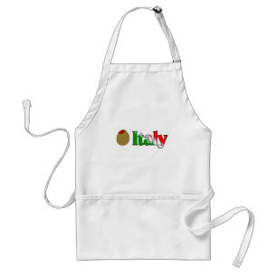 Delantal (Amor de I) Italia verde oliva