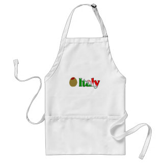Delantal (Amor de I) Italia verde oliva